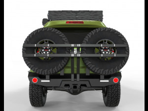 Toyota 4Runner sr5 2005 4x4 Full Accesories 3D Модель