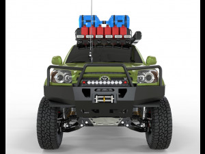 Toyota 4Runner sr5 2005 4x4 Full Accesories 3D Модель