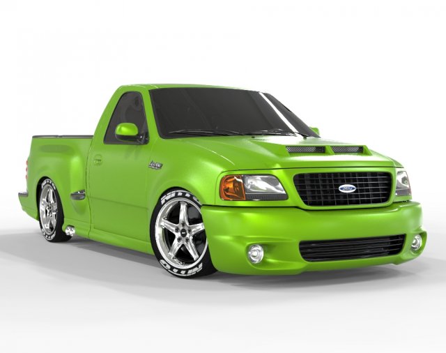 SVT Lightning Tuning 2003 3D Model .c4d .max .obj .3ds .fbx .stl .blend 