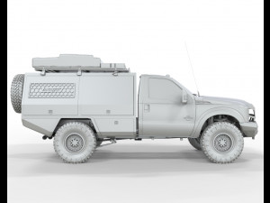 Super Duty F-150 Extreme Modification 3Dモデル