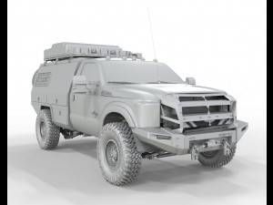 Super Duty F-150 Extreme Modification 3Dモデル