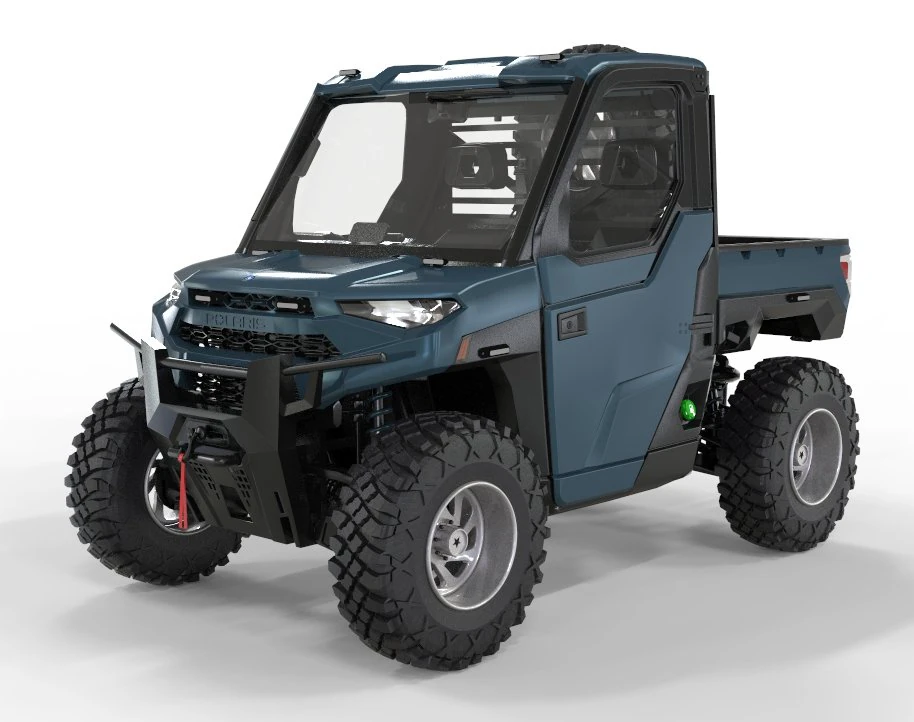 Polaris Ranger 2021 2 Doors 3D Model .c4d .max .obj .3ds .fbx .stl .blend 
