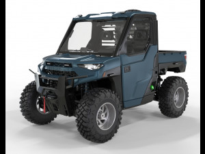 Polaris Ranger 2021 2 Doors 3D Model