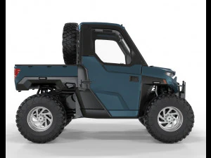 Polaris Ranger 2021 2 Doors 3D Model
