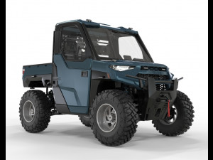Polaris Ranger 2021 2 Doors Modello 3D