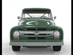 Pick Up F100 1956 Stock Model 3D