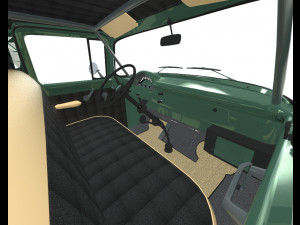 Pick Up F100 1956 Stock Model 3D