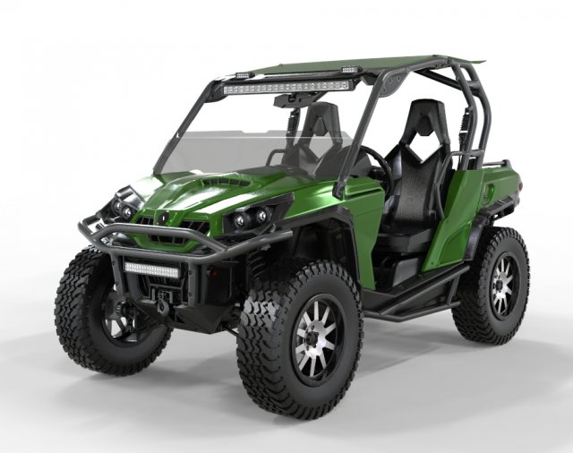 Can Am Commander 2020 Expedition 3D 模型 .c4d .max .obj .3ds .fbx .stl .blend 