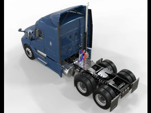 2019 Freightliner Cascadia 3D Model