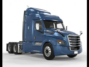 2019 Freightliner Cascadia 3D Model