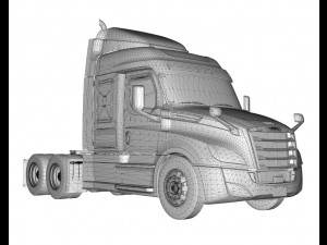 2019 Freightliner Cascadia 3D Model