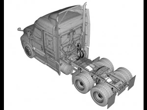 2019 Freightliner Cascadia 3D Model