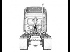 2019 Freightliner Cascadia 3D Model