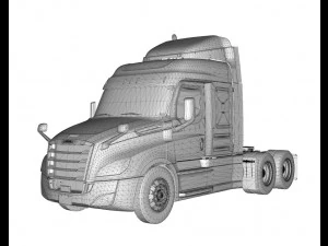 2019 Freightliner Cascadia 3D Model