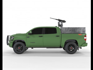 Toyota Tundra Trd 2019 Armored Modello 3D