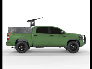 Toyota Tundra Trd 2019 Armored Modello 3D