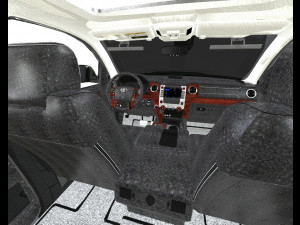 Toyota Tundra Trd 2019 Armored Modello 3D