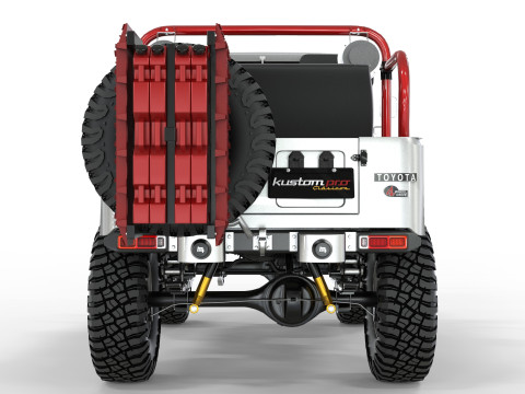 1980 Toyota FJ40 without roof 3Dモデル