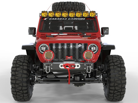 Jeep Gladiator Rubicon 2021 Modelo 3D