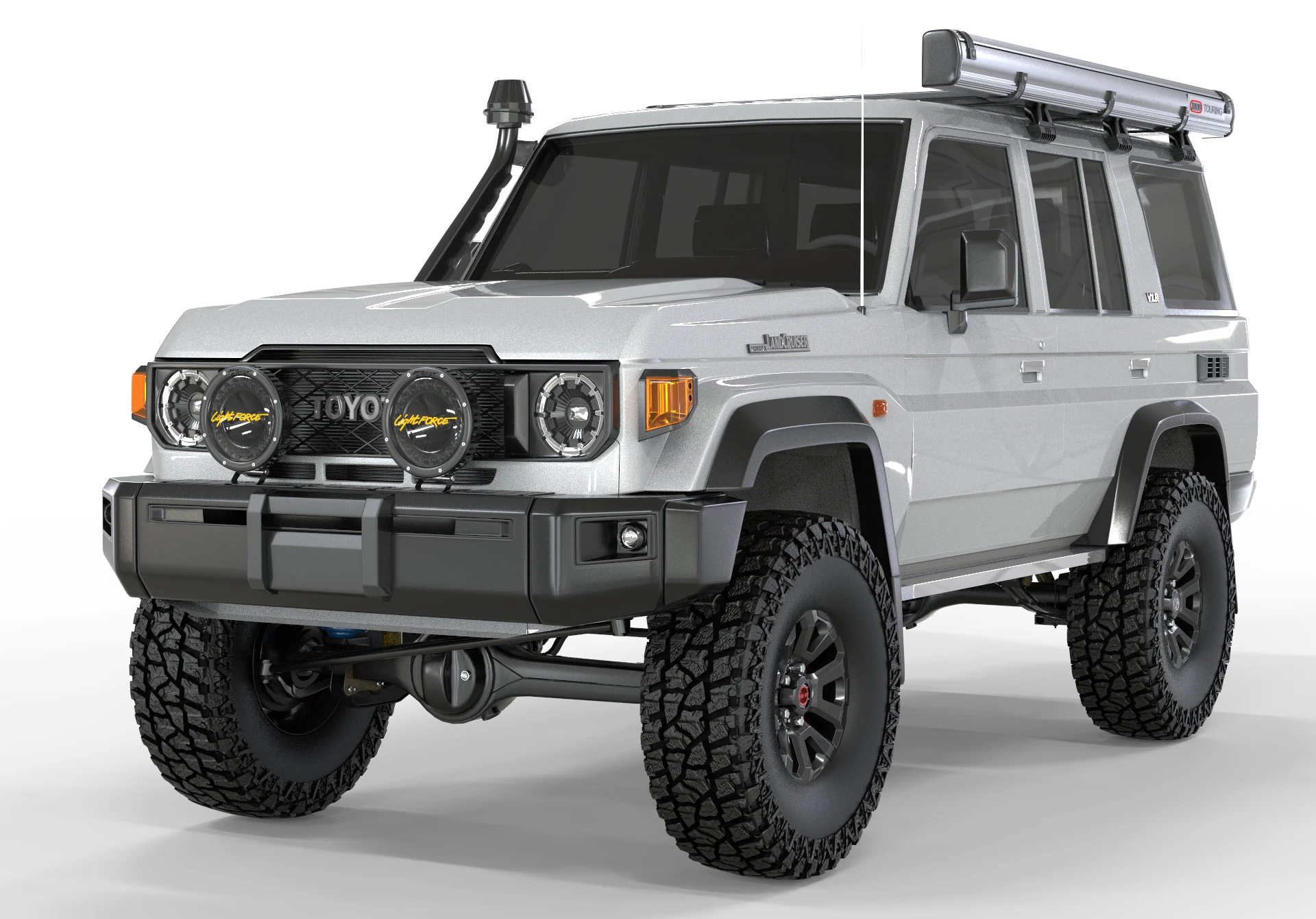 Toyota Land Cruiser LC70 2024 3D Model in Cart 570305 | 3DExport