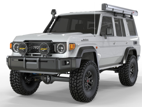Toyota Land Cruiser LC70 2024 3D-Modell