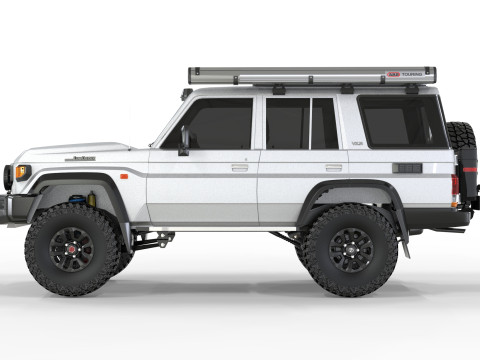 Toyota Land Cruiser LC70 2024 Model 3D