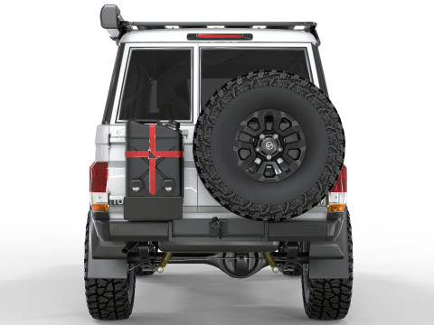 Toyota Land Cruiser LC70 2024 Model 3D