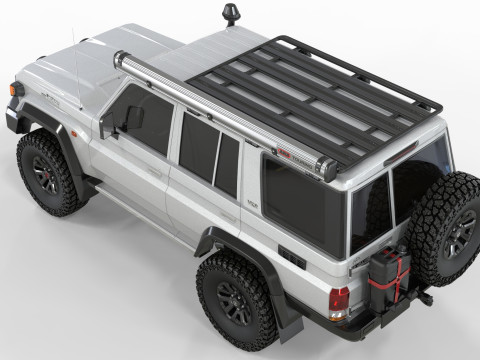 Toyota Land Cruiser LC70 2024 Model 3D