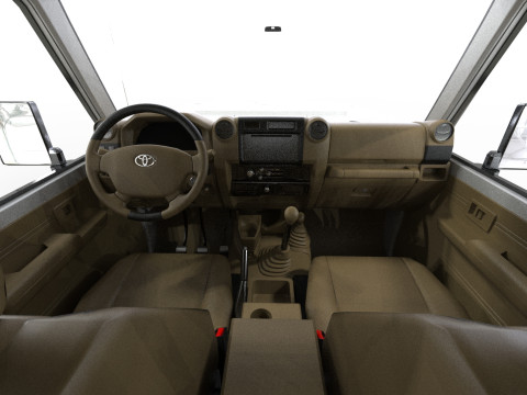 Toyota Land Cruiser LC70 2024 Model 3D