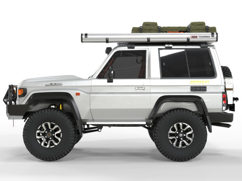 Toyota Land Cruiser Serie 70 2024 ARB 3D-Modell