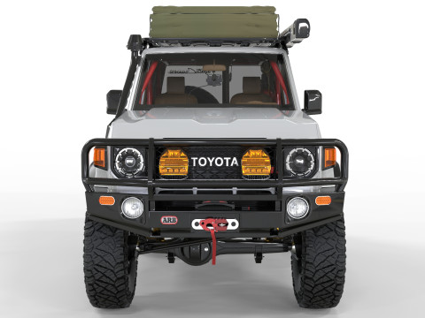 Toyota Land Cruiser Serie 70 2024 ARB 3D-Modell