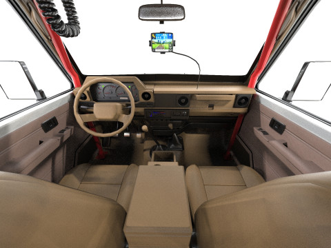 Toyota Land Cruiser Serie 70 2024 ARB 3D-Modell