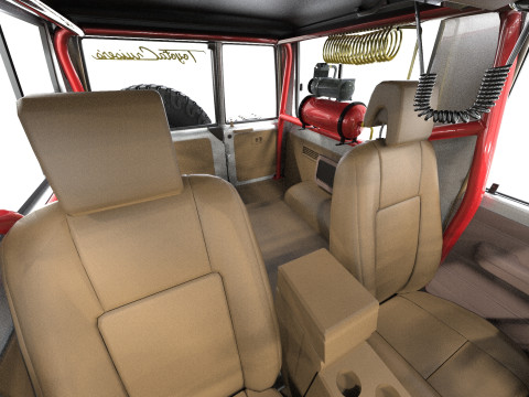Toyota Land Cruiser Serie 70 2024 ARB 3D-Modell
