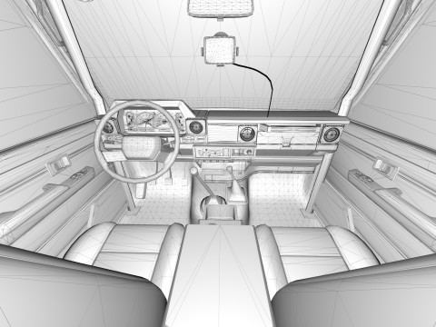 Toyota Land Cruiser Serie 70 2024 ARB 3D-Modell