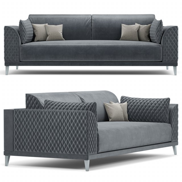 Sofa Mood by CamelGroup 3D Модель .c4d .max .obj .3ds .fbx .stl .blend 