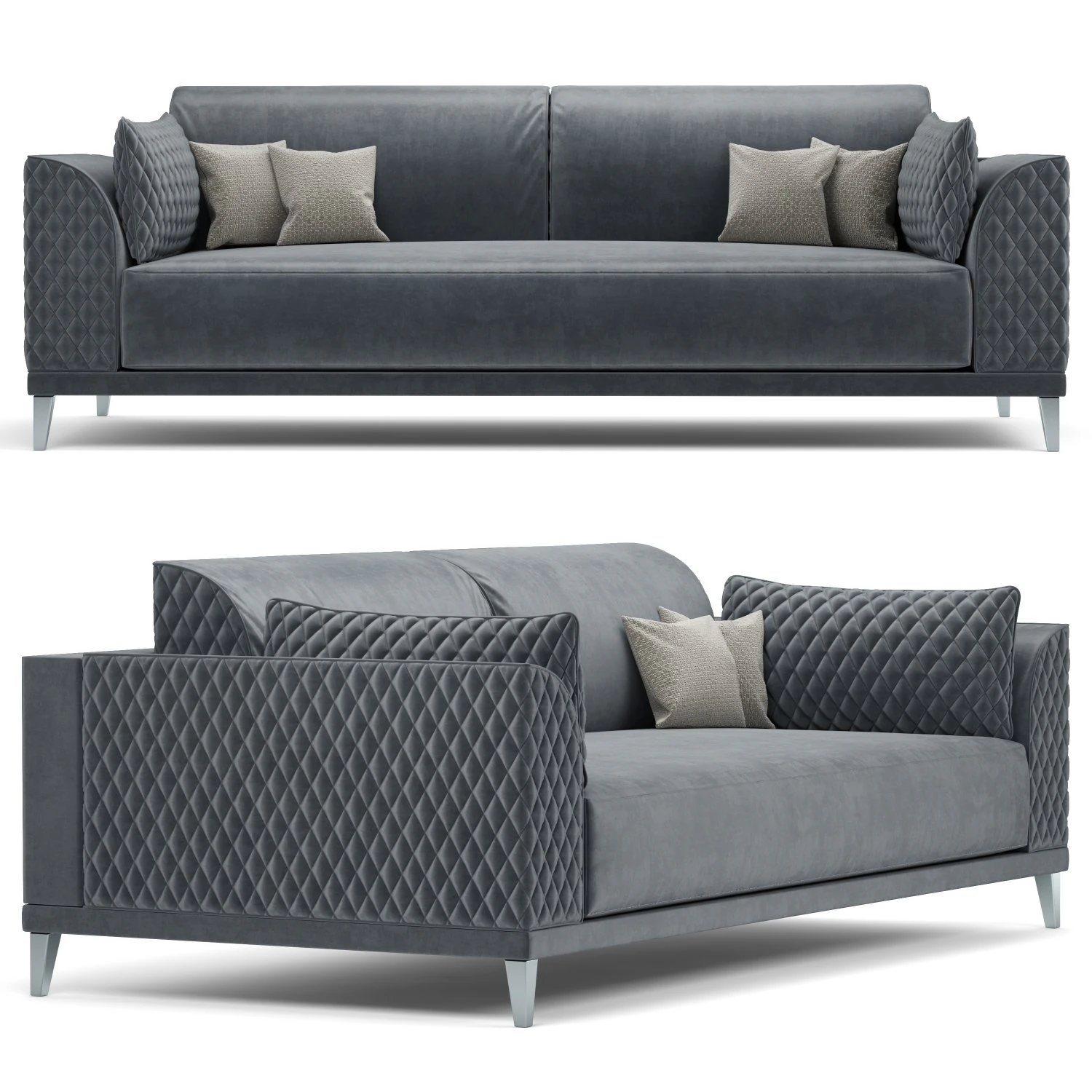 Sofa Mood by CamelGroup 3D Model .c4d .max .obj .3ds .fbx .stl .blend 