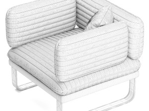 Armchair Outdoor Collection 3D Model