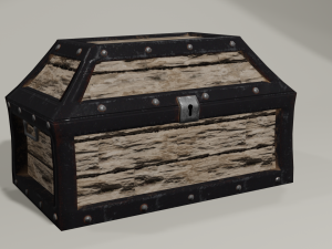 Treasure chest 3D 모델