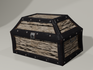 Treasure chest 3D 모델