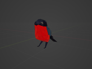 Bullfinch 3D 모델