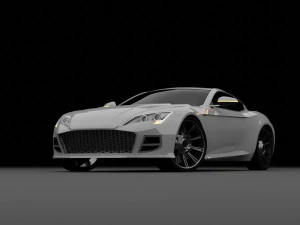 Zoroto reloaded - made up concept sportcar 3D Model