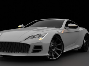 Zoroto reloaded - made up concept sportcar 3D-Modell