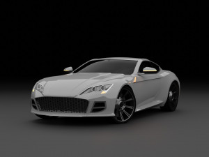 Zoroto reloaded - made up concept sportcar 3D-Modell