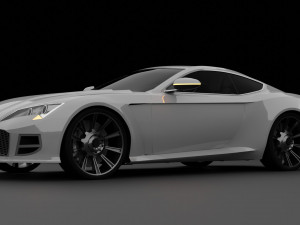 Zoroto reloaded - made up concept sportcar 3D-Modell
