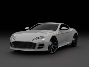 Zoroto reloaded - made up concept sportcar 3D-Modell