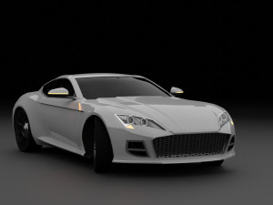 Zoroto reloaded - made up concept sportcar 3D-Modell