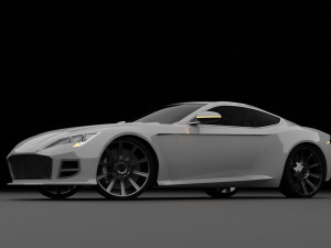 Zoroto reloaded - made up concept sportcar 3D-Modell