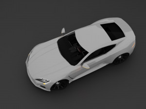 Zoroto reloaded - made up concept sportcar 3D-Modell