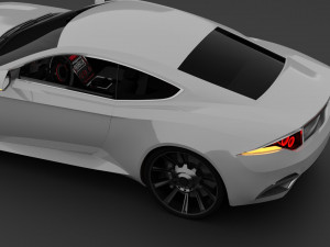 Zoroto reloaded - made up concept sportcar 3D-Modell
