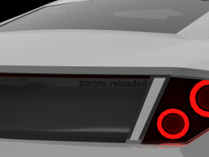Zoroto reloaded - made up concept sportcar 3D-Modell